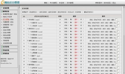 大型學校網站管理系統源碼(天藍色風格)