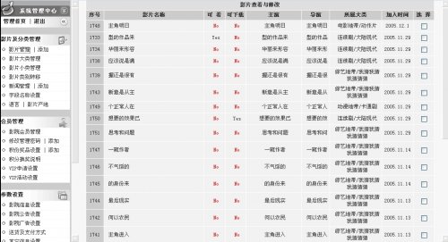 電影網站源碼|完整版|后臺編輯|會員權限|包月點卡|4個源碼