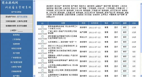 淮房網(wǎng)源碼(十房網(wǎng)源碼) 整站數(shù)據(jù)+附圖片附件+教程(偽靜態(tài))