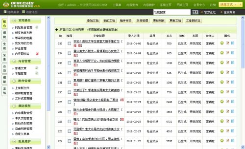 圖霸天下整站源碼 織夢內核 奇聞雜談網站源碼帶數據