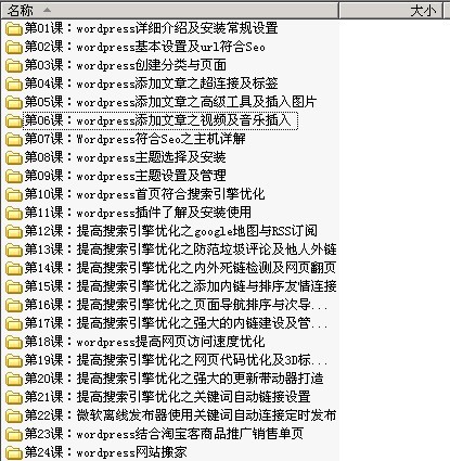 wordpress建站優化教程 wordpress優化教程 wordpress入門教程