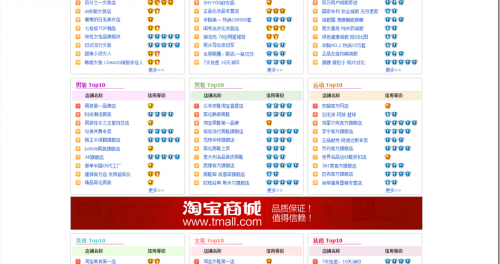 淘寶皇冠網址導航源碼/php版淘寶好店大全/無后臺/淘寶客程序