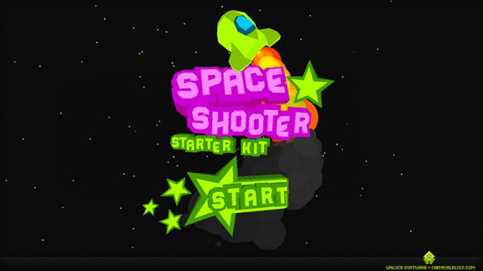 unity3d游戲源碼 太空射擊游戲 Space Shooter Starter Kit 1.12