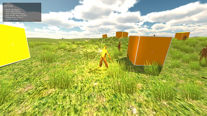 unity3d游戲源碼 高級(jí)狙擊手射擊源碼 Advance Sniper Starter Ki