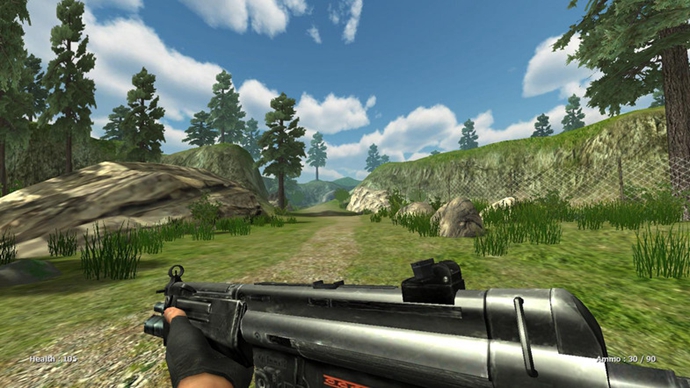 unity3d游戲源碼 射擊類似cs開發包 Realistic FPS Prefab