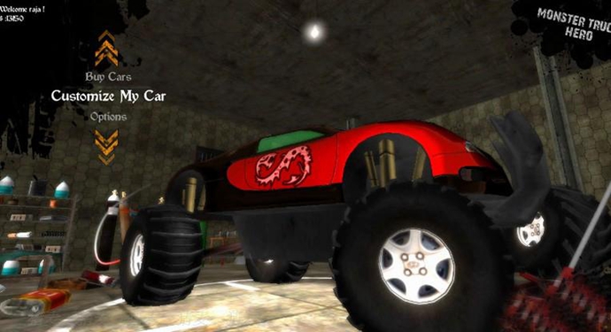 Unity3DΙCΑԴa MonsterTruckHero _܇Ŀ