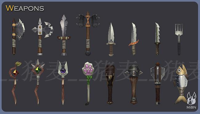 unity3d游戲人物模型 精靈族怪物帶動作 Monster BaseTeam v1.2