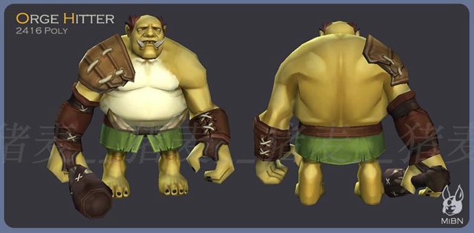 unity3d游戲人物模型 精靈族怪物帶動作 Monster BaseTeam v1.2