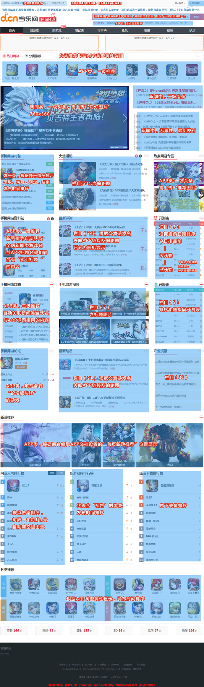 仿當樂網游ng.d.cn源碼整站帝國手游門戶下載網站程序模板游戲網