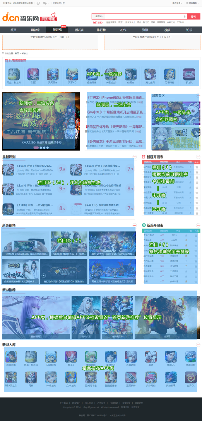 仿當樂網游ng.d.cn源碼整站帝國手游門戶下載網站程序模板游戲網