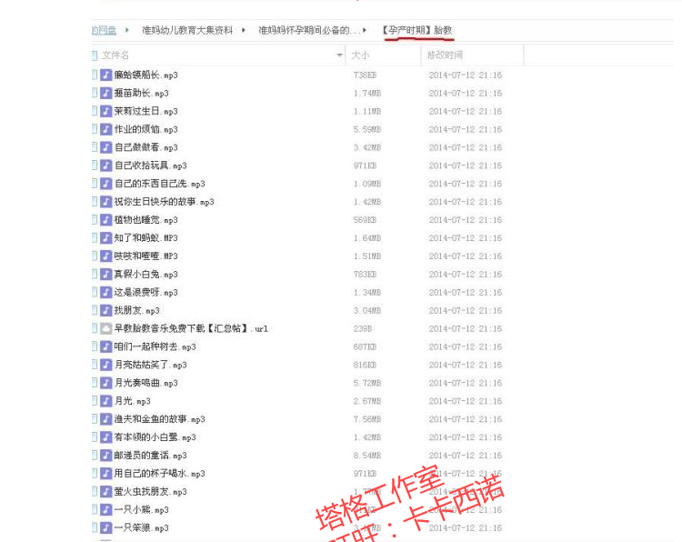 高級育嬰師視頻教程全套