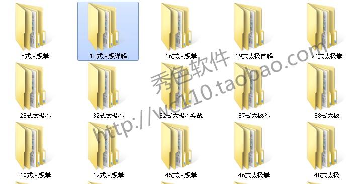 孫楊陳氏24式太極拳自學視頻教程37套完整視頻全集教程