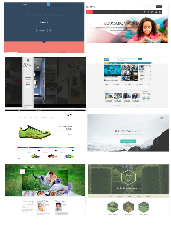 790Html5ģ ֙CWģ Wվģ Bootstrap푑ʽԴa