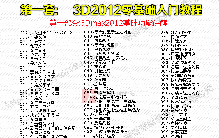 3DMAX2012҃(ni)O(sh)Ӌ(j)A(ch)TԌW(xu)b̳3d maxģVrȾ