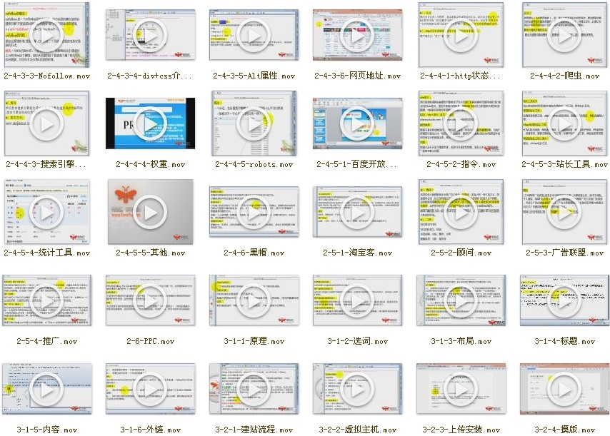 2015年利為匯seo教程全套完整版營銷網站百度排名優化視頻推廣