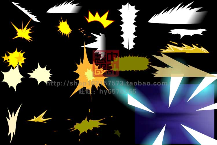 FLASH特效打暈音符秋千翻滾打鼾骷髏光暈fla格式源文件素材1_8號