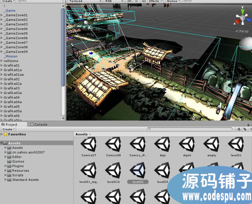 unity源碼 日本漫畫風冷兵器動作RPG游戲《武士2復仇》源碼