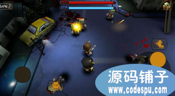 unity3D僵尸射擊游戲《迷你英雄》完整源碼 c#腳本