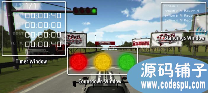 Unity賽車游戲項(xiàng)目制作資料源碼-Unity Racing Game Kit Pro