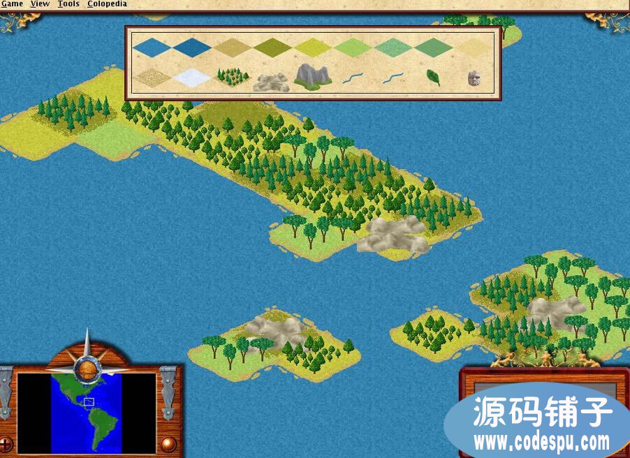 java回合制殖民戰(zhàn)爭策略游戲源碼 類似于《文明》