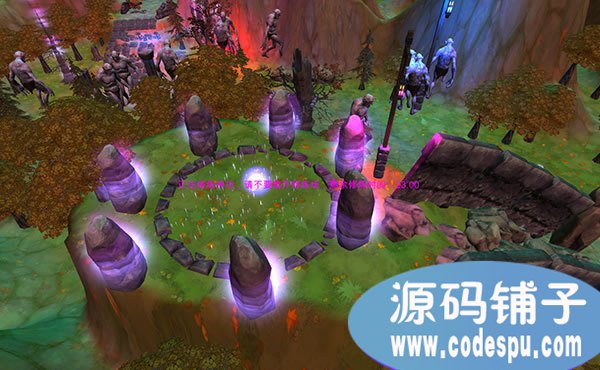 Unity3d游戲源代碼 RPG黑暗奇?zhèn)b游戲項目源代碼
