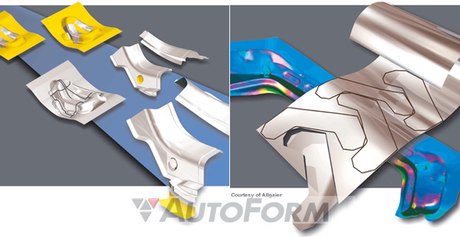 Autoform4.6可與catia直接鏈接 送教程沖壓模具工藝必備軟件