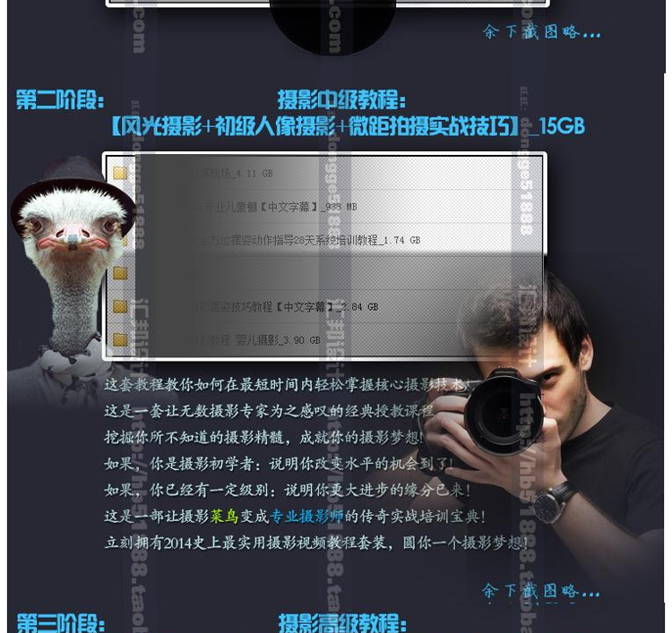 攝影視頻教程 入門到精通全套單反教程大全 佳能尼康相機高手之路