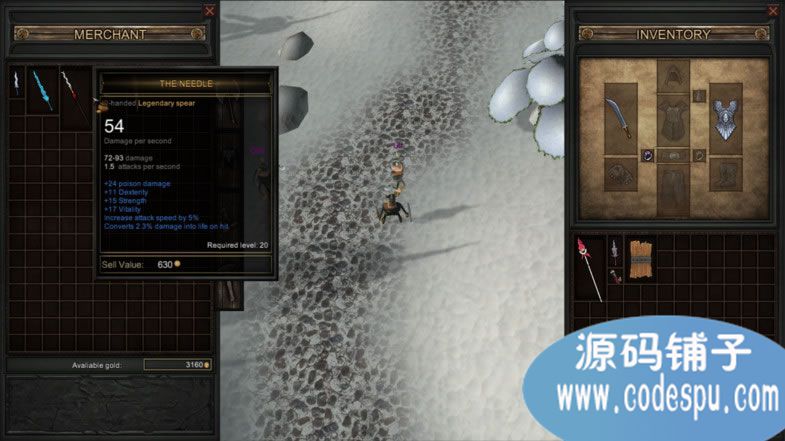 unity游戲角色裝備背包倉庫源碼 c#腳本