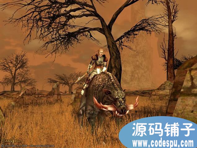 中世紀風格網游《黑暗降臨Darkfall》源代碼(類似魔獸世界)