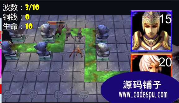 unity3d塔防游戲源碼 unity4.6版