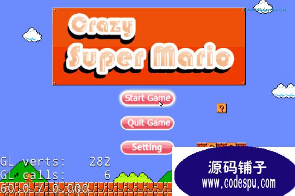 coco2dx3.0 超級瑪麗源碼 完美編譯運行 windows平臺