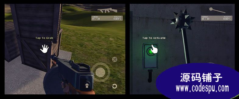 unity3d第一人稱手機射擊游戲UFPS腳本Mobile Add-on for UFPS