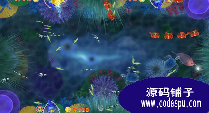 《深海狩獵》完整捕魚游戲源代碼(服務端+客戶端)