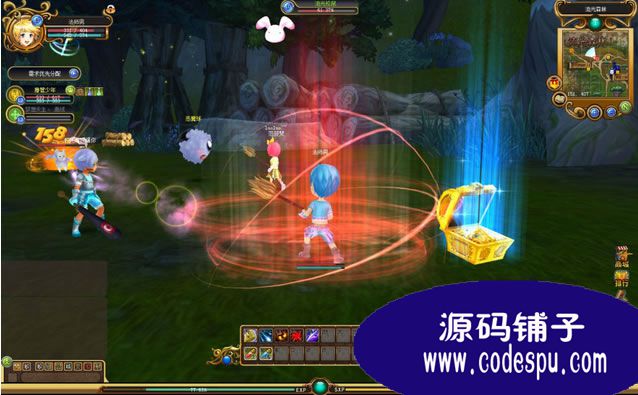 3D卡通休閑網游《夢幻卡修》完整源代碼 vc++程序開發