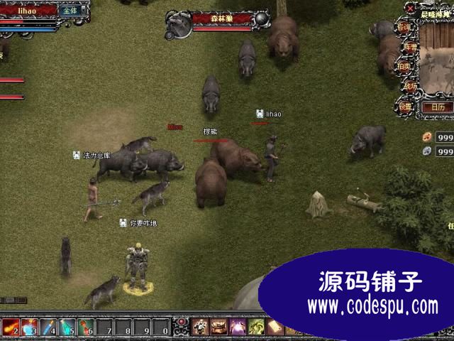 《第六世界》完整源代碼 網頁游戲源碼 客戶端flash as開發