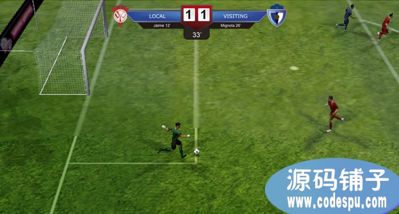 Unity3D超強大Soccer Project源碼 C#腳本 足球游戲源碼