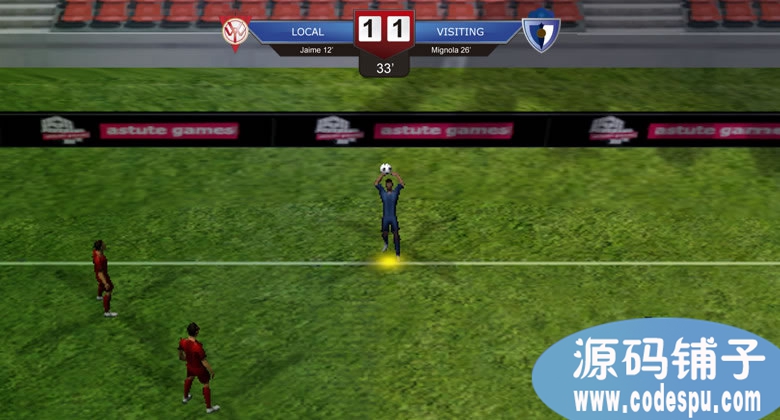 Unity3D超強大Soccer Project源碼 C#腳本 足球游戲源碼