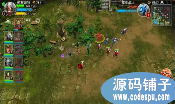 3D魔幻手游源碼 《混沌與秩序》完整源代碼 c++開發