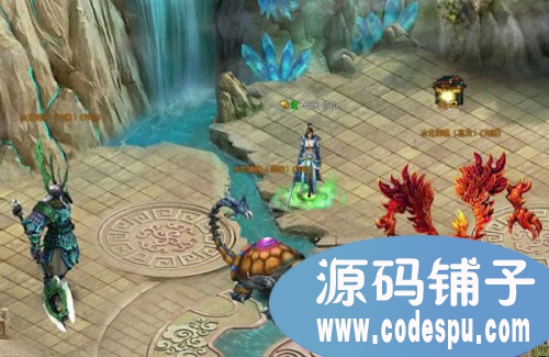 暗黑修仙完整資源 2.5D ARPG網頁游戲資源(含數據庫)