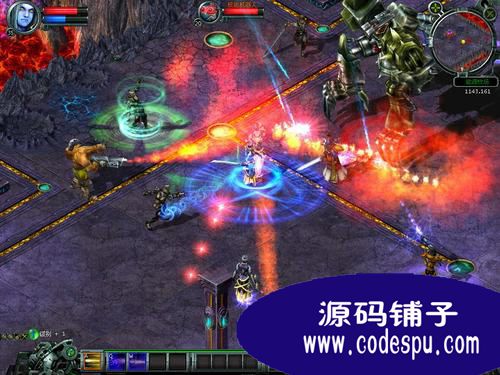 《戰火:紅色警戒》完整源代碼 2D科幻網絡游戲源碼(含數據庫)