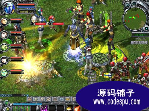 《戰火:紅色警戒》完整源代碼 2D科幻網絡游戲源碼(含數據庫)
