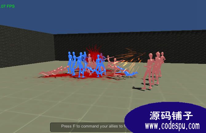 unity3D 人物角色AI智能腳本源碼 NPC格斗源碼(超強大)
