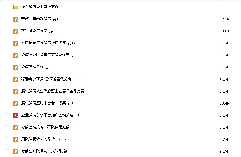 總價(jià)9000元微營(yíng)銷資料微信推廣秘籍營(yíng)銷視頻教程微商公眾號(hào)技巧