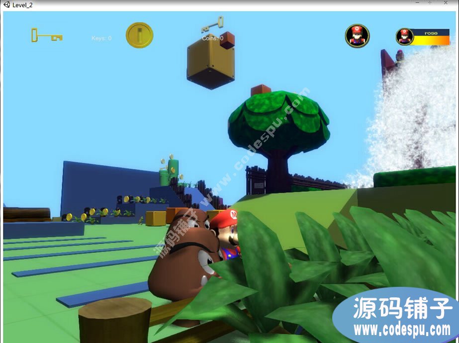 Unity3D 3DԴa WASDMarioƄ