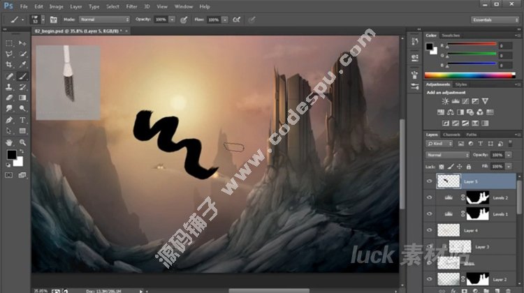 Digital-Tutors Wacom手繪板數(shù)字繪畫技術(shù)視頻教程