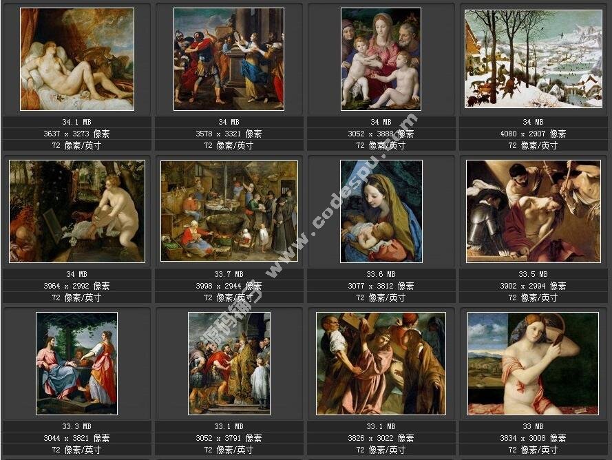 奧地利維也納藝術(shù)史博物館〓藏畫高清實拍760幅