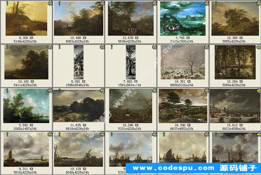 古典油畫風(fēng)景 高清圖片 設(shè)計素材/繪畫臨摹/美術(shù)參考圖庫