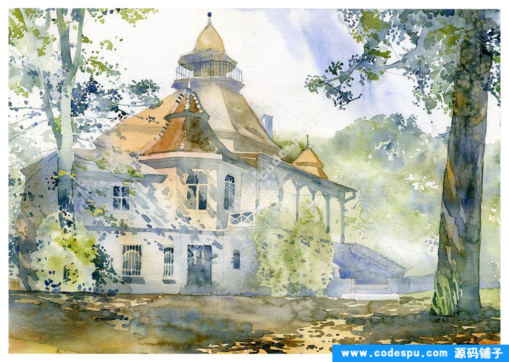 珍貴美術資料《Grzegorz Wróbel水彩風景》經典推薦