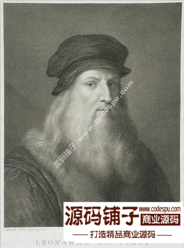 達芬奇 Leonardo da Vinci 繪畫作品高清圖片51幅達芬奇素描作品