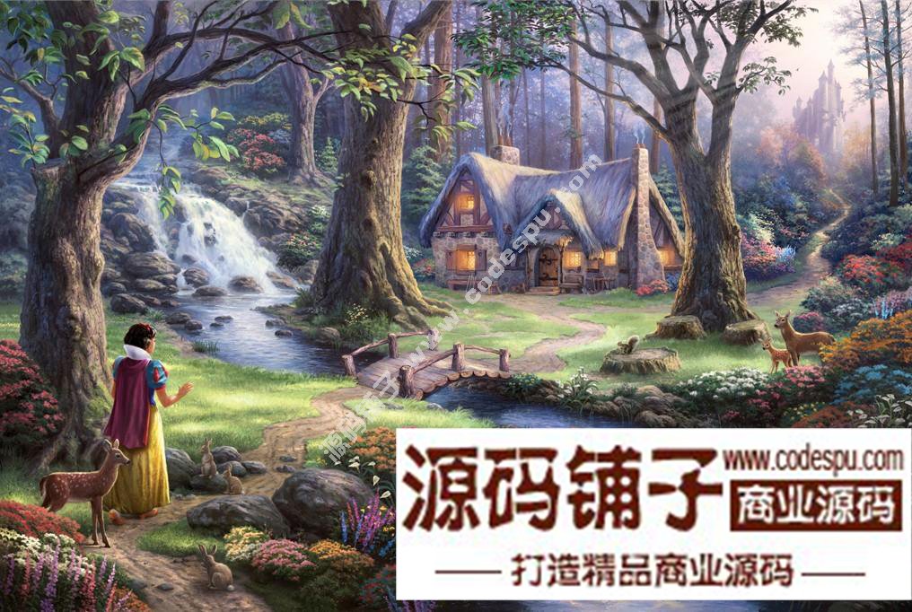 美國風景畫家Thomas 托馬思·金凱德〓油畫作品高清大圖片60幅集